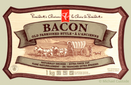 President’s Choice bacon packaging